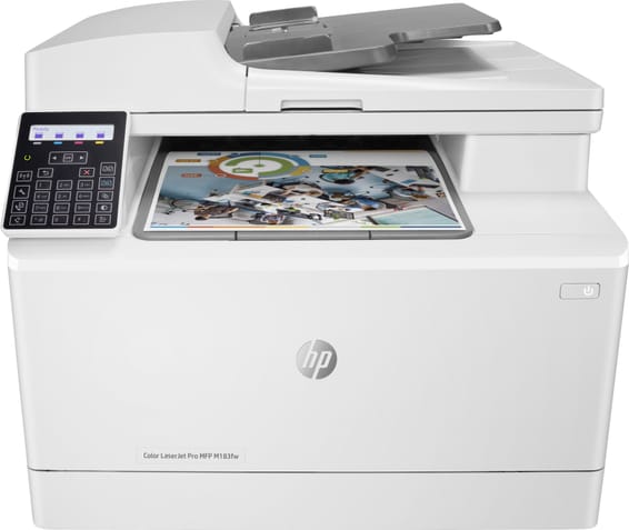 Imprimante Multifonction Laser Couleur HP LaserJet Pro M183fw (7KW56A)