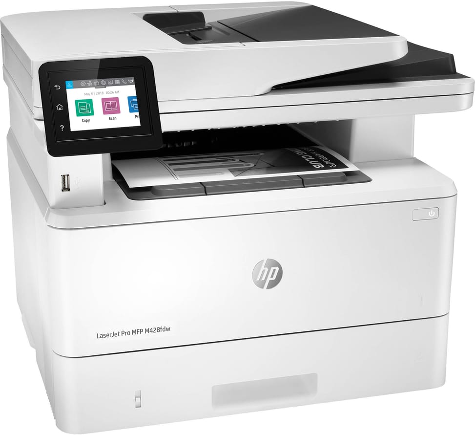 طابعة ليزر أحادية اللون متعددة الوظائف HP LaserJet Pro M428fdw (W1A30A) — صورة 2