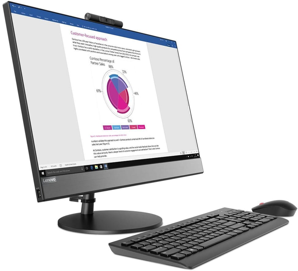 Ordinateur Tout-en-un Lenovo V530-24 (10UW00BYFM) — image 2