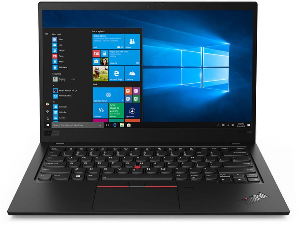 Ordinateur Portable Lenovo ThinkPad X1 Carbon (20QD001JFE) — image 1