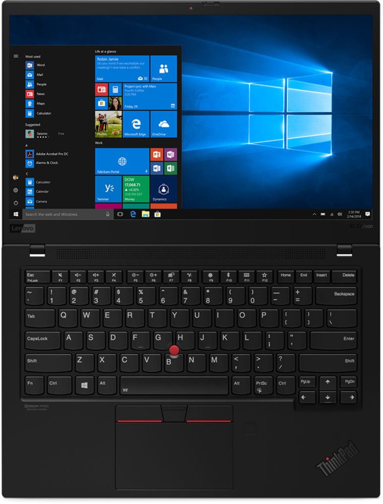 Ordinateur Portable Lenovo ThinkPad X1 Carbon (20QD001JFE) — image 9