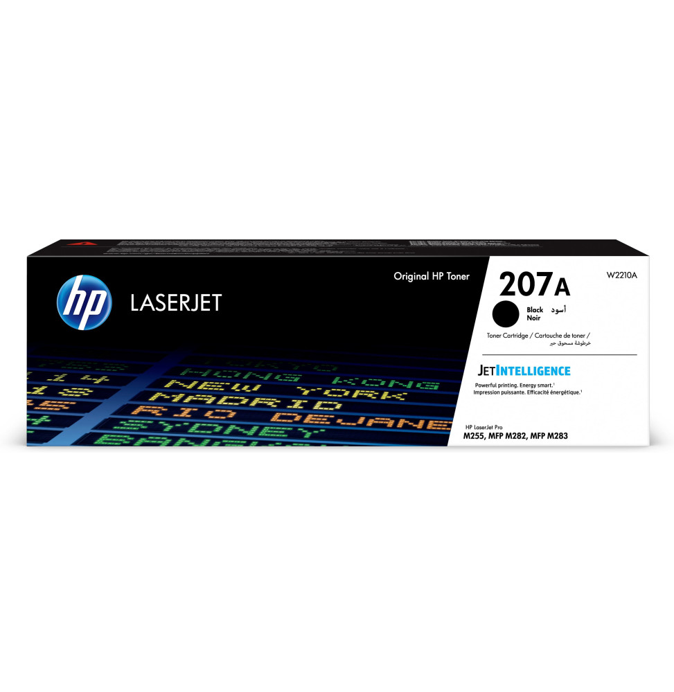 HP 207A Noir (W2210A) - Toner HP LaserJet d'origine HP 207A Noir (W2210A) - Toner HP LaserJet d'origine