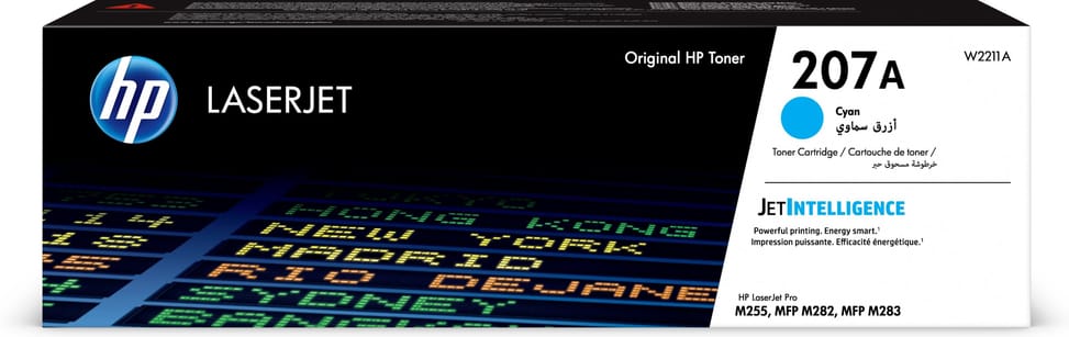 HP 207A Cyan (W2211A) - Original HP LaserJet Toner — image 1