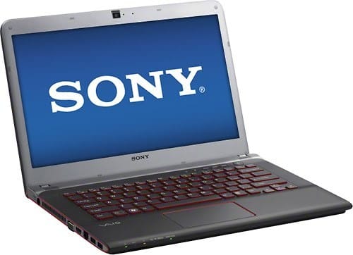 Ordinateur portable Sony VAIO série E, 14" + sacoche et souris bluetooth offerts