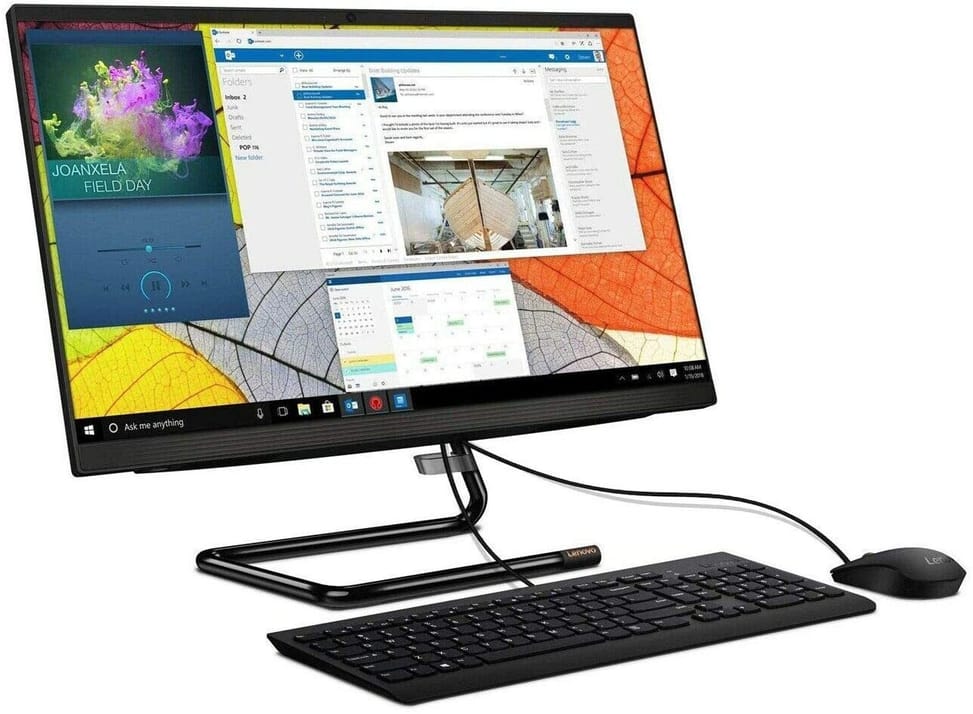 Ordinateur Tout-en-un Lenovo IdeaCentre A340-22IWL (F0EB00FPFE) — image 2
