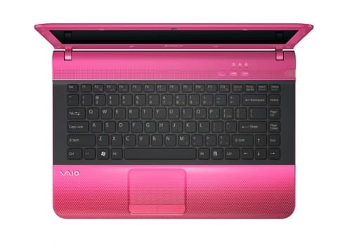 PC portable Sony VAIO série E - 14" Rose (VPCEA26FF/P) — image 4