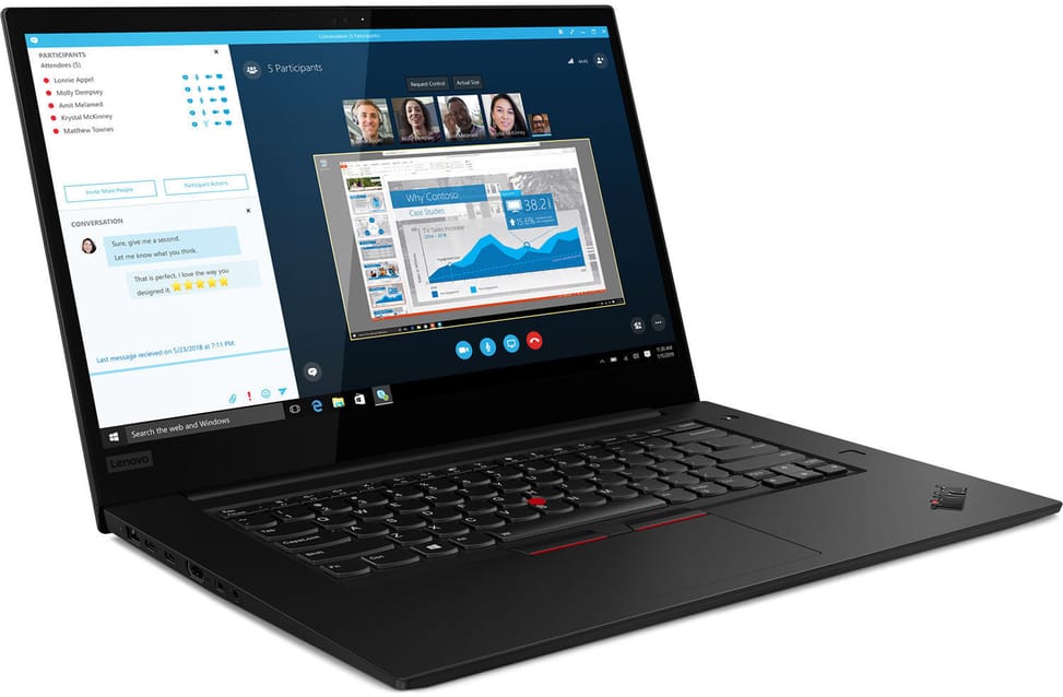 Ordinateur Portable Lenovo ThinkPad X1 Extreme (20QV00CMFE) — image 2