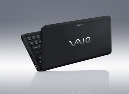 PC portable Sony VAIO séries P - Noir, 8" (VPCP116KG/B) — image 1
