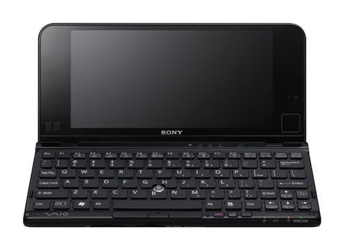 PC portable Sony VAIO séries P - Noir, 8" (VPCP116KG/B) — image 2