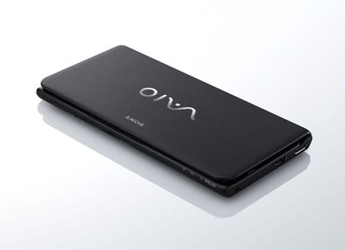 PC portable Sony VAIO séries P - Noir, 8" (VPCP116KG/B) — image 3