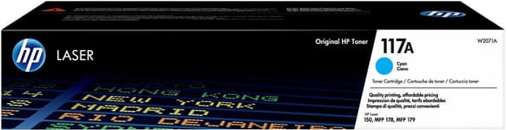 HP 117A Cyan (W2071A) - Toner HP LaserJet d'origine
