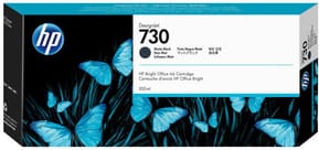 HP 730 Noir Mat - Cartouche d'encre HP d'origine (P2V71A)