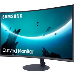 Écran incurvé 27" Samsung CT550 - Courbure 1000R - Haut-parleurs intégrés (LC27T550FDMXZN)