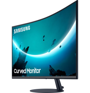 Écran incurvé 27" Samsung CT550 - Courbure 1000R - Haut-parleurs intégrés (LC27T550FDMXZN)