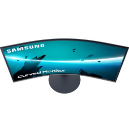 Écran incurvé 27" Samsung CT550 - Courbure 1000R - Haut-parleurs intégrés (LC27T550FDMXZN)