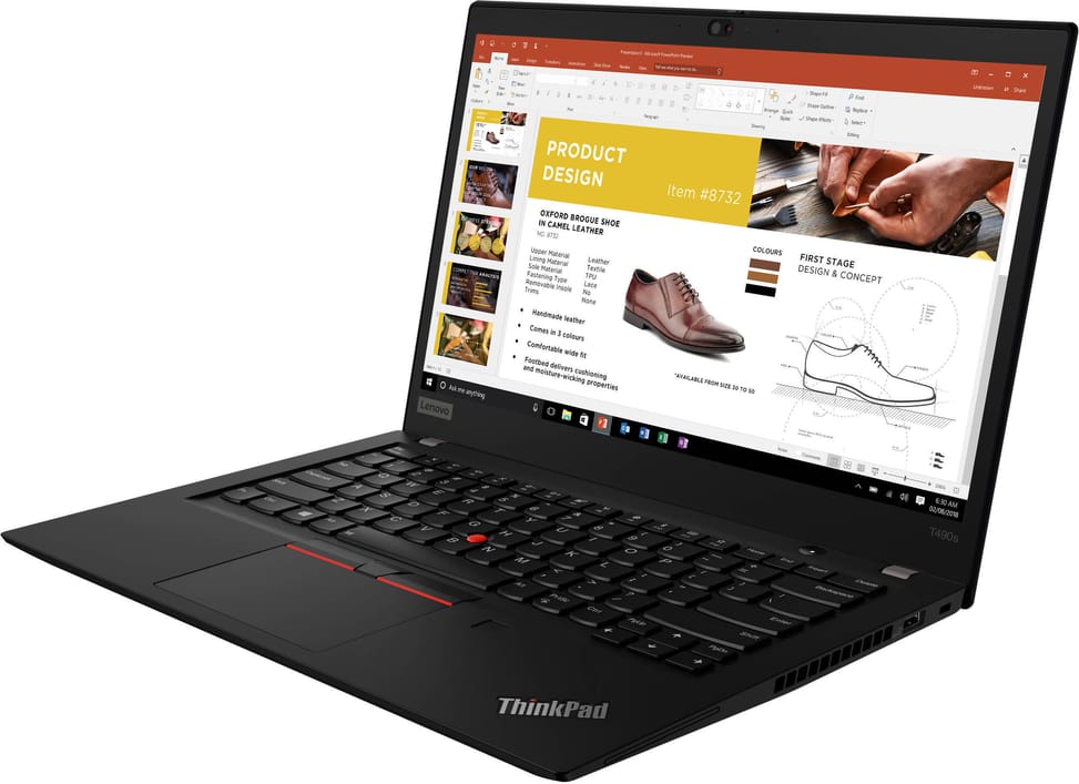 Ordinateur Portable Lenovo ThinkPad T490s (20NYSALU00) — image 3