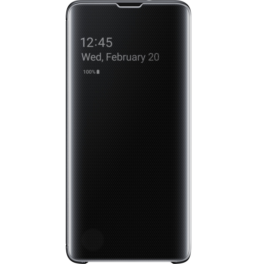 Étui Samsung Clear View pour Galaxy S10