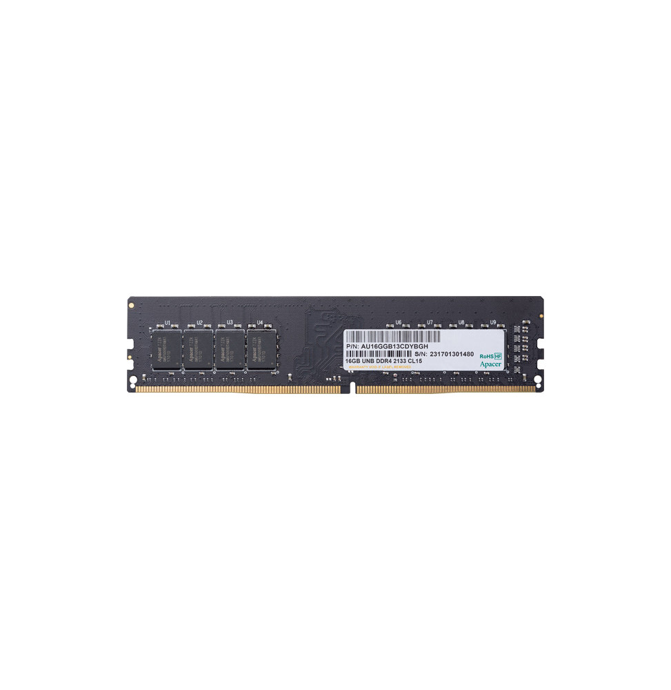 Barrette Mémoire APACER - 8 GB UDIMM 2666 MHZ