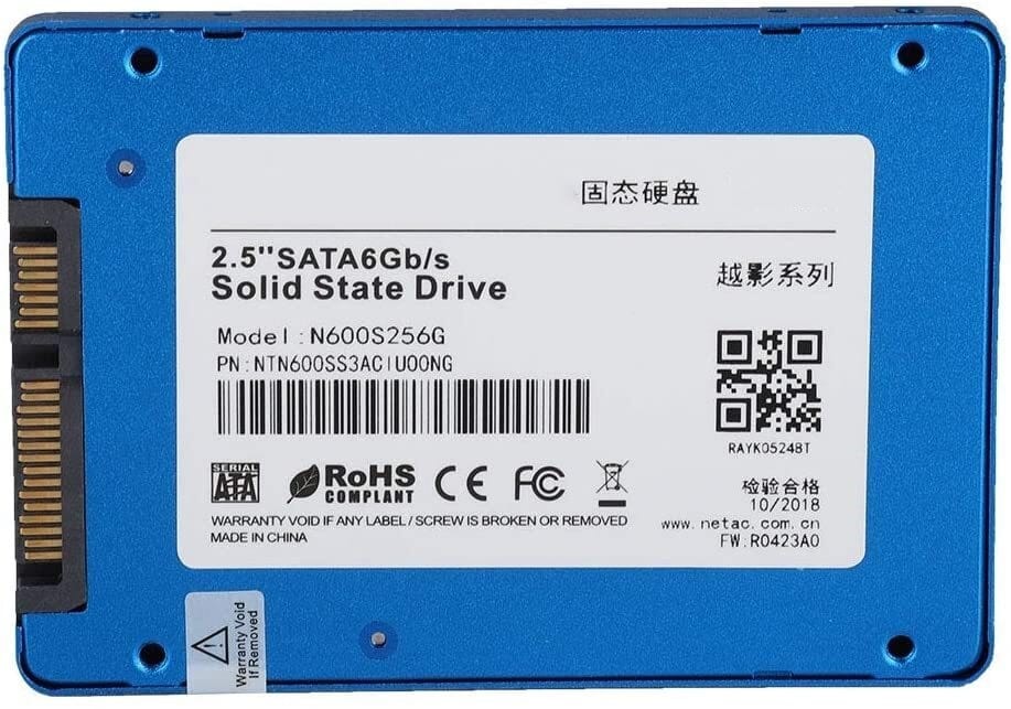 Disque dur Interne Netac 2.5" SATA III 6 Gbit/s