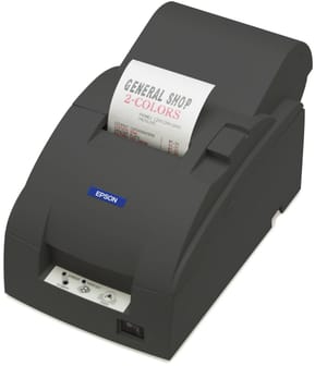 Imprimante Epson TM-U220A noire port série (avec alim - sans cordon secteur) — image 3
