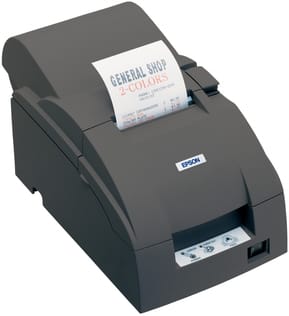 Imprimante Epson TM-U220A noire port série (avec alim - sans cordon secteur) — image 4