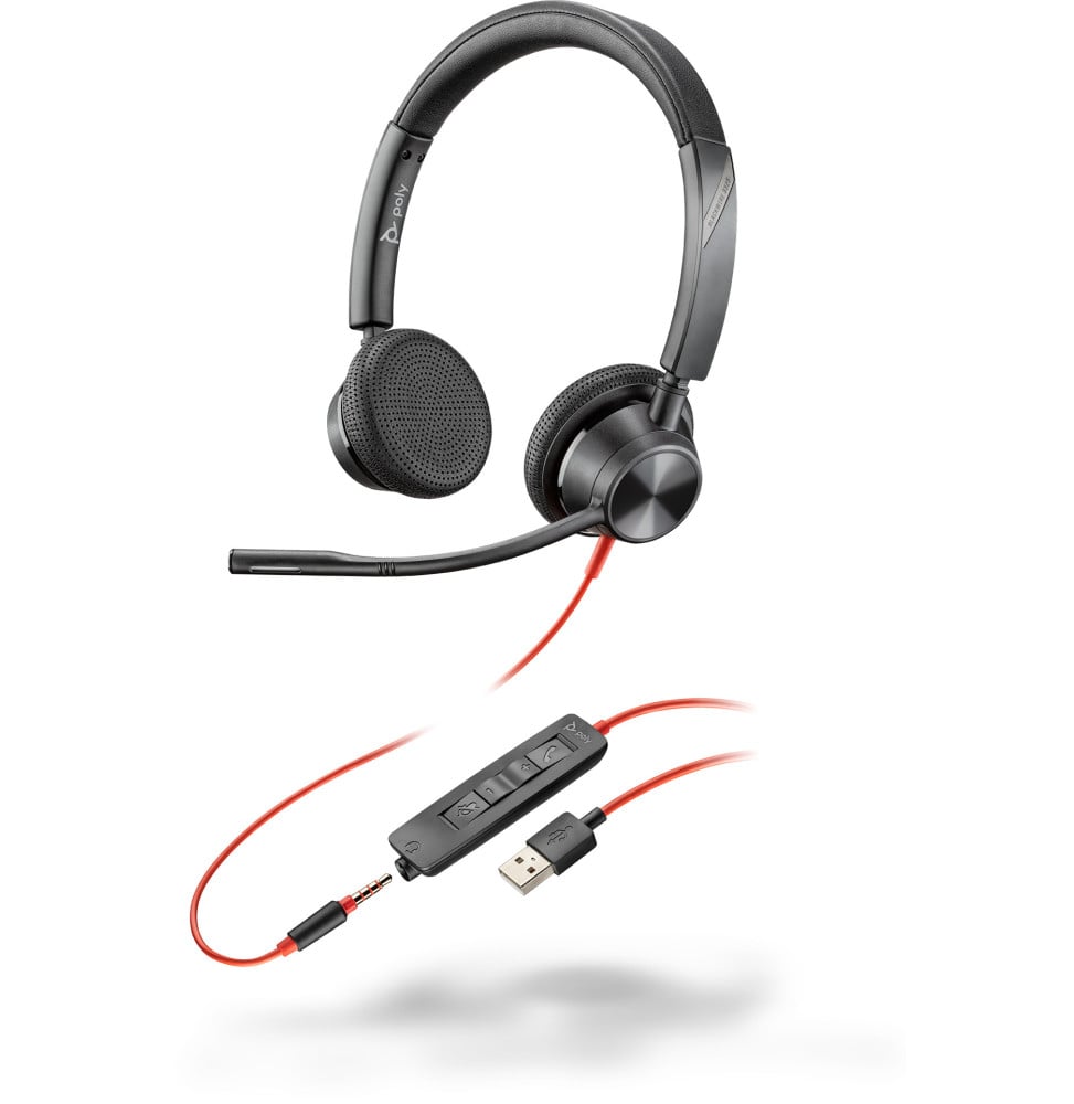 Micro-Casque Plantronics Blackwire 3320 USB-A