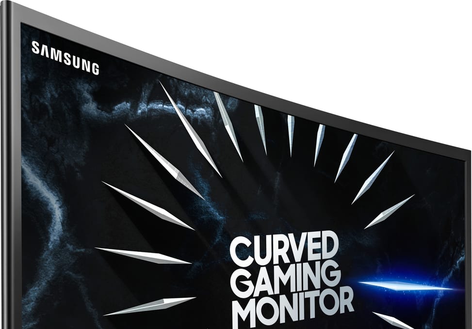 Écran Gaming incurvé 24" Full HD Samsung (LC24RG50FQMXZN)