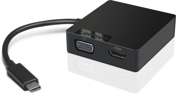 Concentrateur de voyage USB-C de Lenovo (GX90M61237)