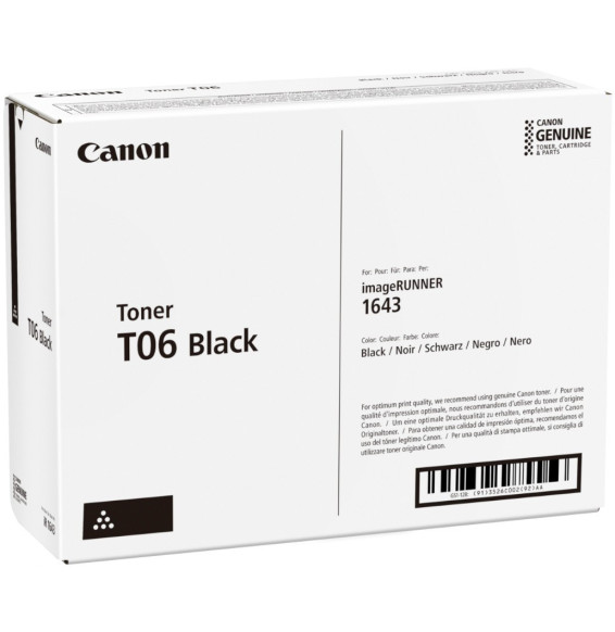 Canon T06 Noir - Toner Canon d'origine (3526C002AA)