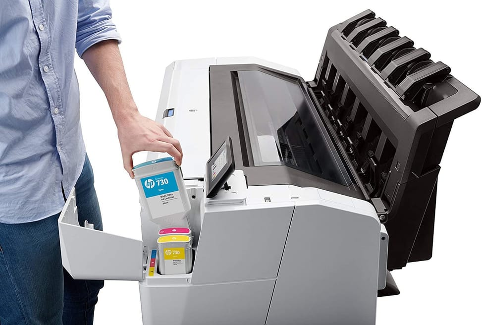 HP DesignJet T1600 36" Plotter (3EK10A) — image 5