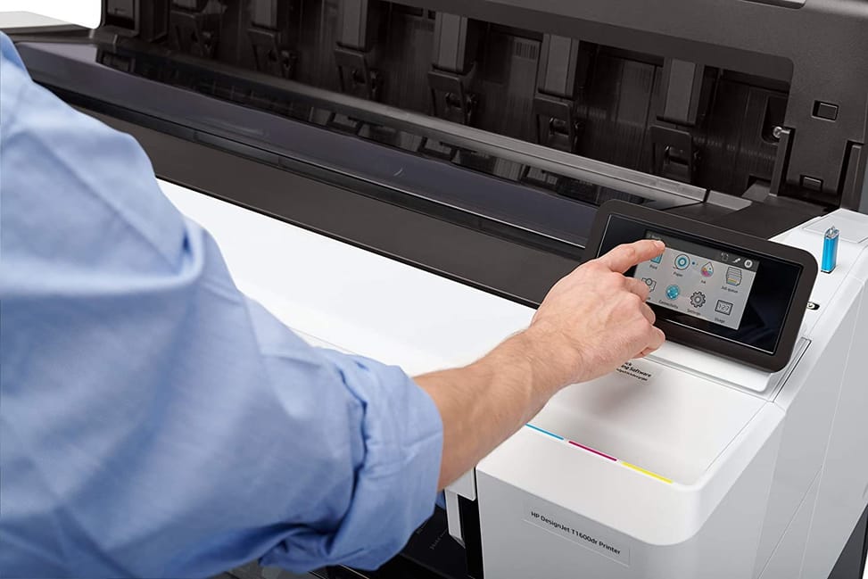 HP DesignJet T1600 36" Plotter (3EK10A) — image 7