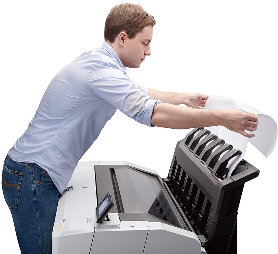 HP DesignJet T1600 36" Plotter (3EK10A) — image 8