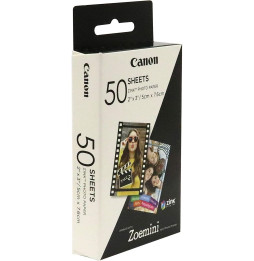 Paquet de 50 feuilles de papier photo pour Canon Zoémini ZP-2030 (3215C002AA)