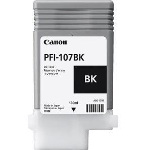 canon PFI-107 BK ENCRE BLACK 130 ml  (6705B001AA)