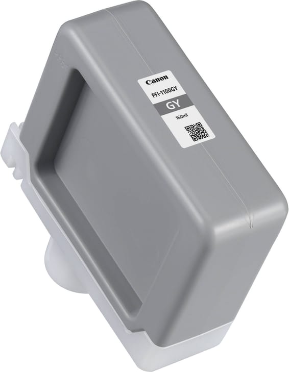 Canon PFI-1100GY Grey - Cartouche d'encre Canon d'origine (0856C001AA)