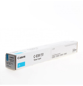 Canon C-EXV 51 Cyan - Toner Canon d'origine (0482C002AA)