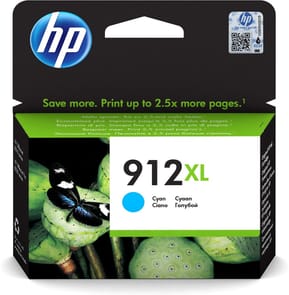 HP 912XL Cyan - Original HP High-Yield Ink Cartridge (3YL81AE)