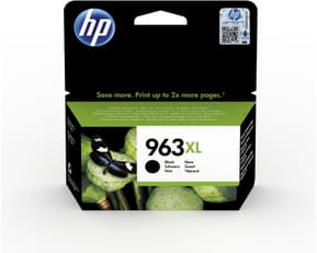 HP 963XL Noir - Cartouche d'encre grande capacité HP d'origine (3JA30AE)