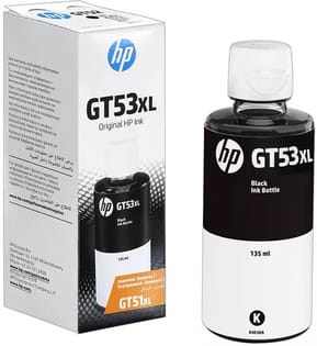 HP GT53XL Noir - Bouteille d'encre grande capacité HP d'origine (1VV21AE)