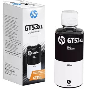 HP GT53XL Noir - Bouteille d'encre grande capacité HP d'origine (1VV21AE)