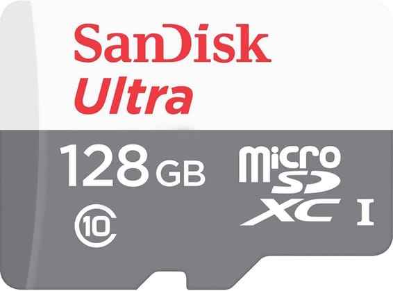 SanDisk Ultra microSDXC 128GB 80MB/s Cl. 10 (SDSQUNS-128G-GN6MN)