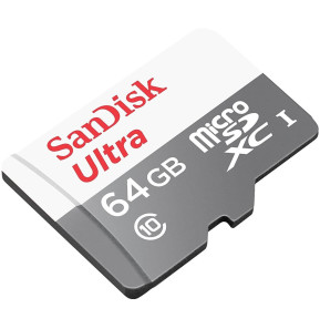 SAMSUNG MICRO SDHC ULTRA ANDROI-SDHC 64 GB 80MB/S  (SDSQUNS-064G-GN3MN)