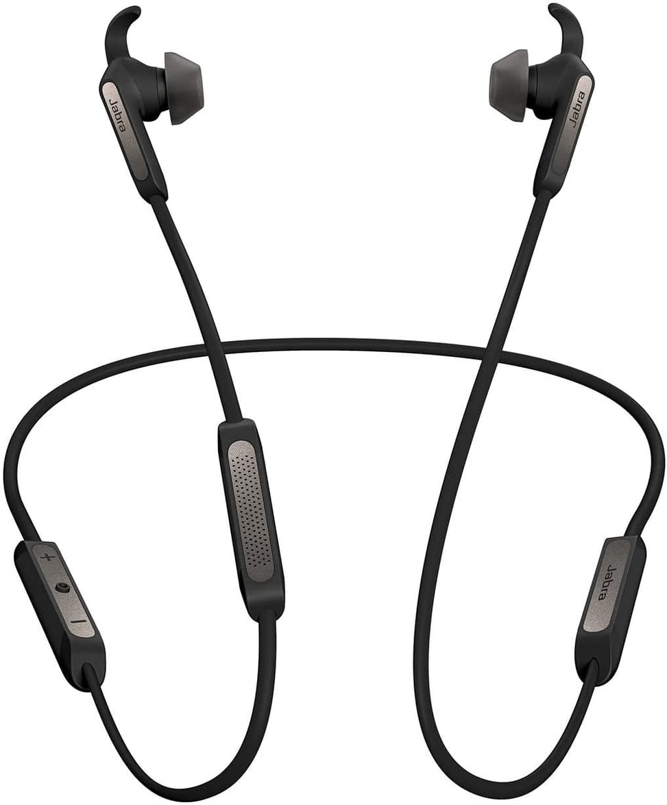 Écouteurs sans fil pour les appels et la musique Jabra Elite 45e Titanium Black