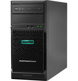 Serveur HPE ProLiant ML30 Gen10 E-2224 mono-processeur 16 Go-U S100i 8 disques à petit facteur de forme 1x500W module d'alimenta