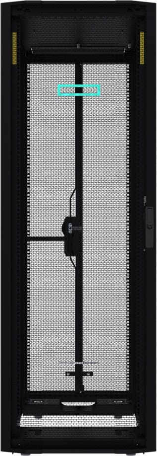 Rack sur palette avancé HPE 42U 600 mm x 1 075 mm G2 avec panneaux latéraux et baies (P9K07A)