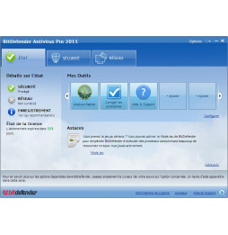 BitDefender Antivirus 2011 1an/3PCs