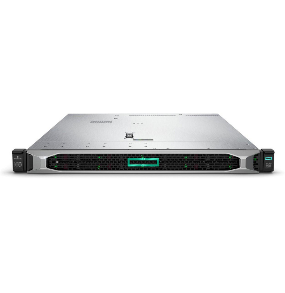 Serveur HPE ProLiant DL360 Gen10 4210 monoprocesseur 16 Go-R P408i-a NC 8 disques - alimentation 500 W