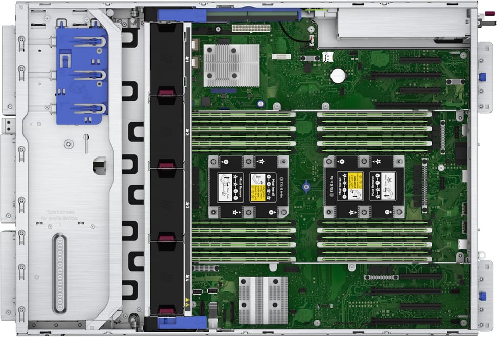 Serveur HPE ProLiant ML350 Gen10 4210 monoprocesseur 16 Go-R P408i-a 8 lecteurs - Module d’alimentation redondant 1x800W