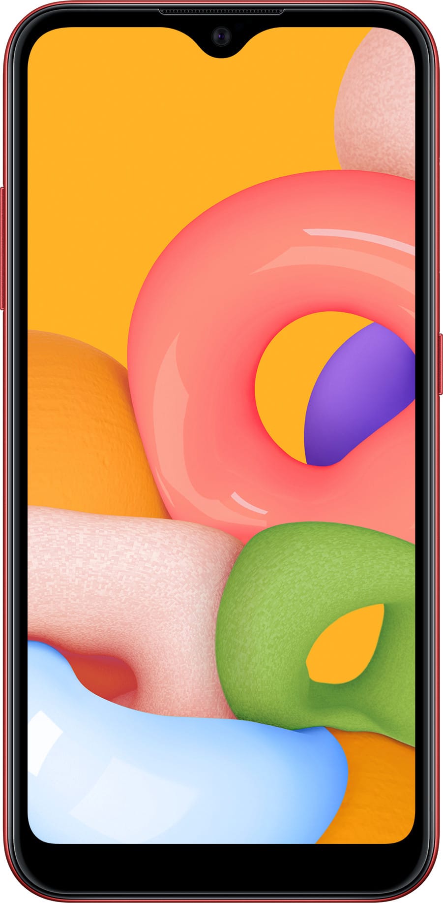 Smartphone Samsung Galaxy A015 (Double SIM) rouge