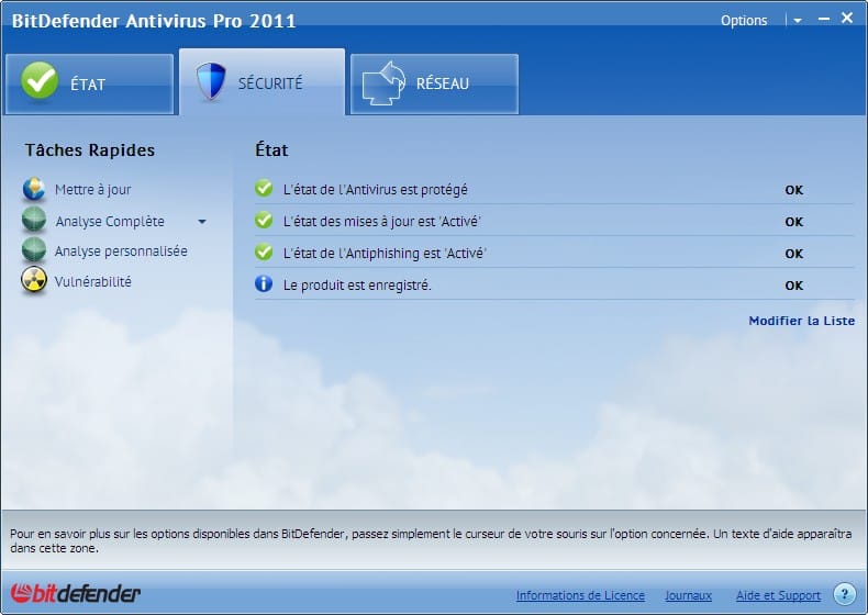 BitDefender Antivirus 2011 1an/3PCs